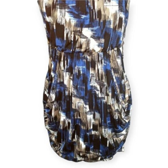 FOREVER 21 DRESS BLUE & BLACK SZ.S EUC. - Picture 3 of 6